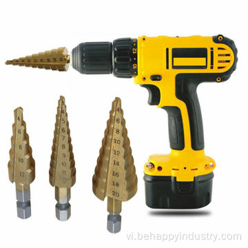 Viêm hex shank thẳng cây sáo khoan bit